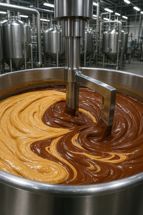 blanching peanuts, grinding peanuts into peanut butter, creamy peanut butter, process natural ingredients peanut butter, sugar-free peanut butter, jaggery peanut butter, dates peanut butter, dark chocolate peanut butter, healthy peanut butter, alternative protein-rich peanut butter,