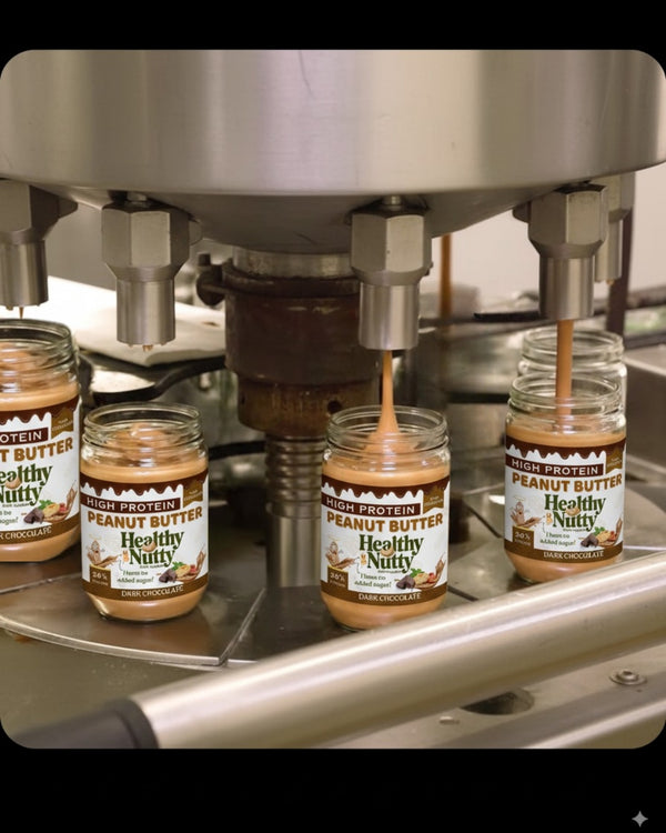 peanut butter packaging, natural peanut butter jar, sugar-free peanut butter India, best peanut butter brand in India
